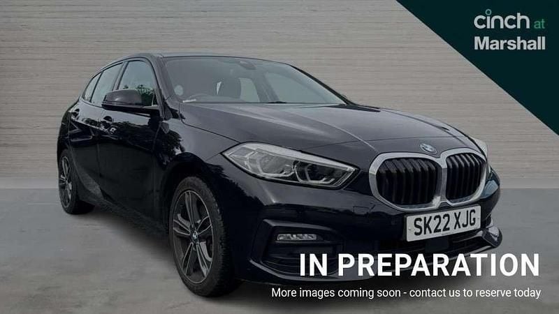 Black Used 2022 BMW 116 Sport Line Hatchback | £16,142 (Fair price) - Image 1/4