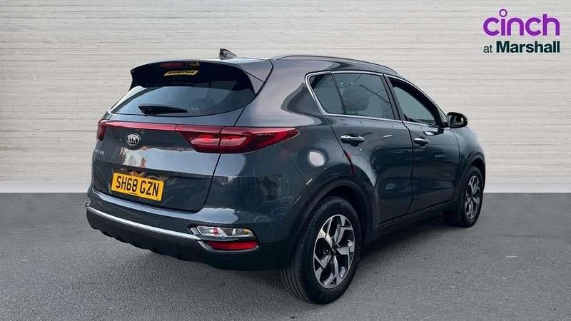 Used Kia Sportage 130 HP (95 kW) 2018 Grey SUV