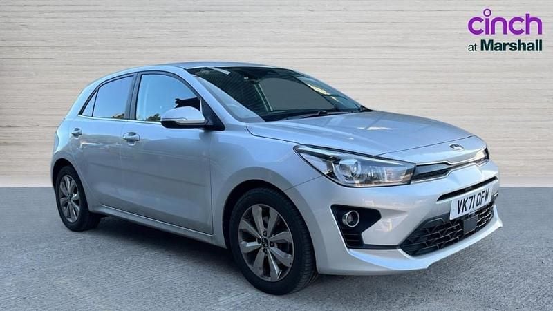 Used Kia Rio 118 HP (86 kW) 2021 Silver Hatchback