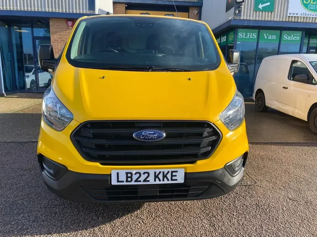 Used Ford Transit Custom S 2022 Yellow Van