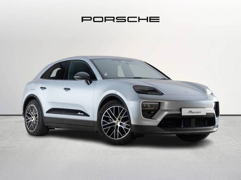 Dolomite silver metallic New 2024 Porsche Macan 4 Electric SUV | £69,490 - Image 1/4
