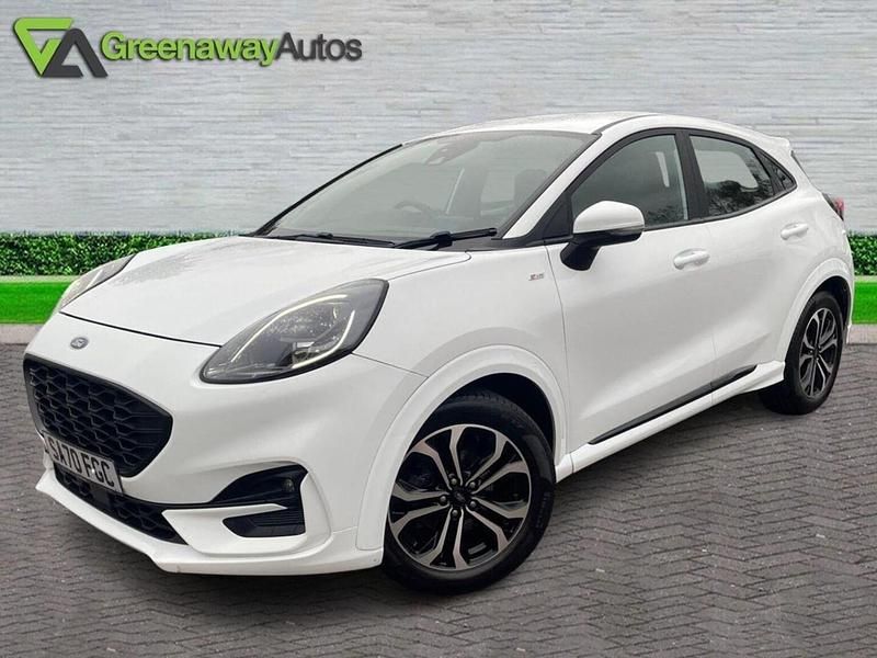 White Used 2020 Ford Puma Gen-E ST-Line SUV | £10,491 - Image 1/4