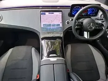 Used Mercedes EQE300 AMG Line Premium Plus 180 kW (245 HP) 2022 Blue Sedan
