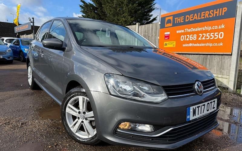 Used VW Polo Edition 90 HP (66 kW) 2017 Grey Hatchback
