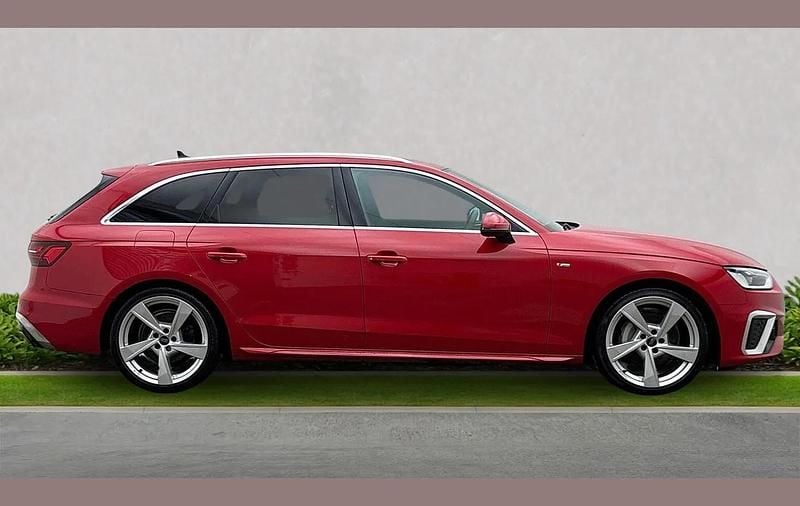 Used Audi A4 S-Line 204 HP (150 kW) 2024 Red Estate