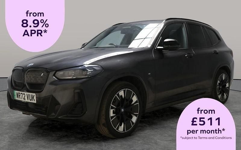 Grey Used 2024 BMW iX3 M Sport SUV | £37,601 (Super price) - Image 1/4