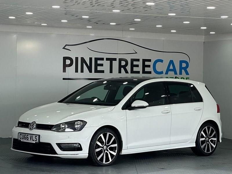 Used VW Golf VII R-line Edition 2016 White Hatchback