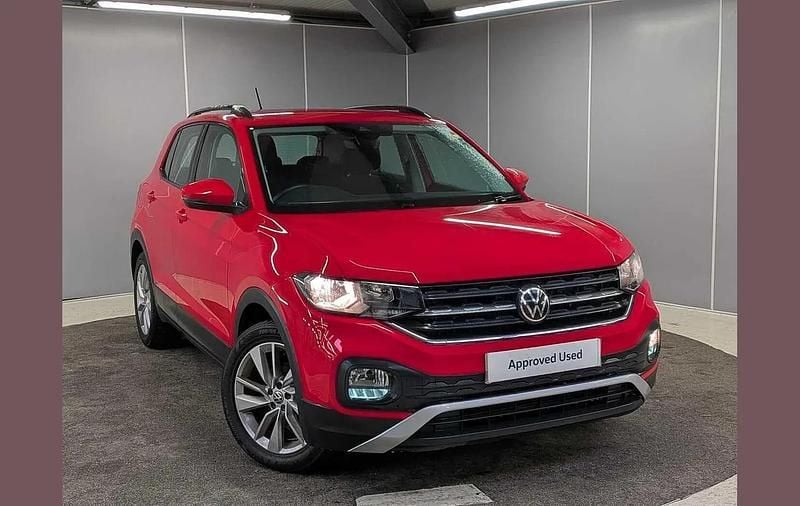 Used VW T-Cross SE 110 HP (80 kW) 2021 Red SUV