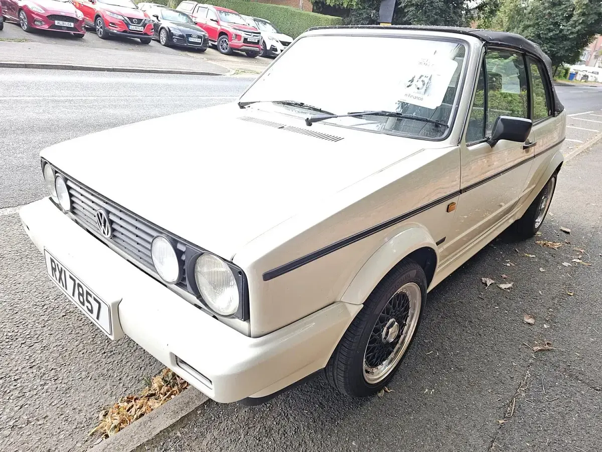 Used VW Golf Cabriolet 1990 White Cabriolet