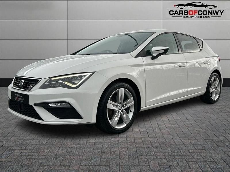 Used Seat Leon FR 150 HP (110 kW) 2017 White Hatchback