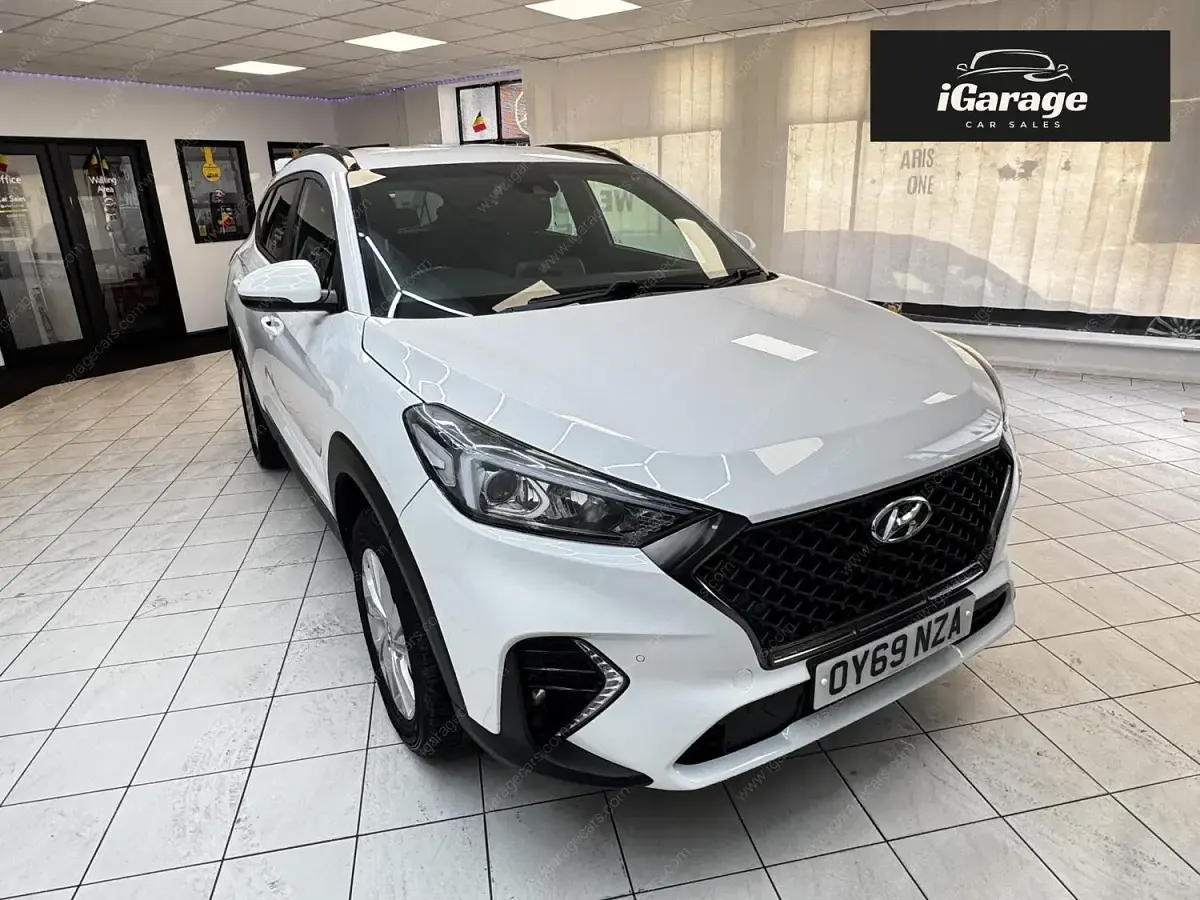 Begagnad Hyundai Tucson SE 136 HK (100 kW) 2019 Vit SUV