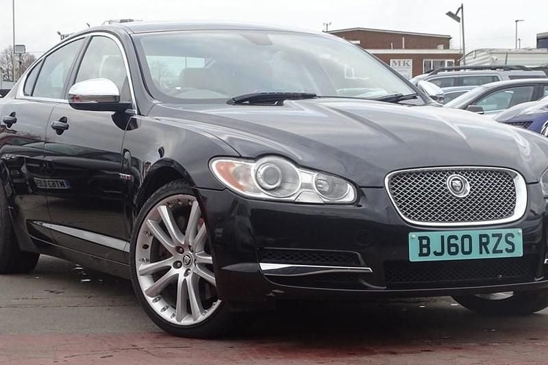 Black Used 2010 Jaguar XF Premium Luxury Sedan | £3,595 (Good price) - Image 1/1