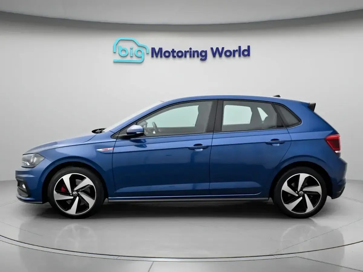 Used VW Polo GTI 207 HP (152 kW) 2021 Blue Hatchback