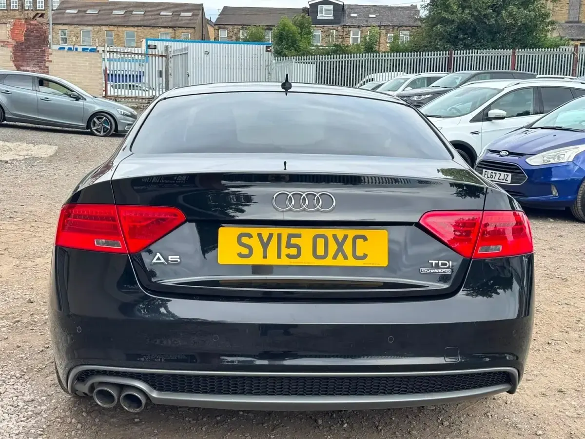 Used Audi A5 S-Line 2015 Black Coupe