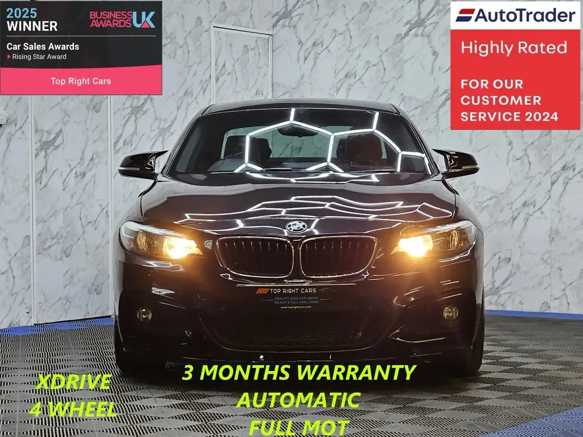 Used BMW 220 M Sport 190 HP (139 kW) 2015 Black Coupe