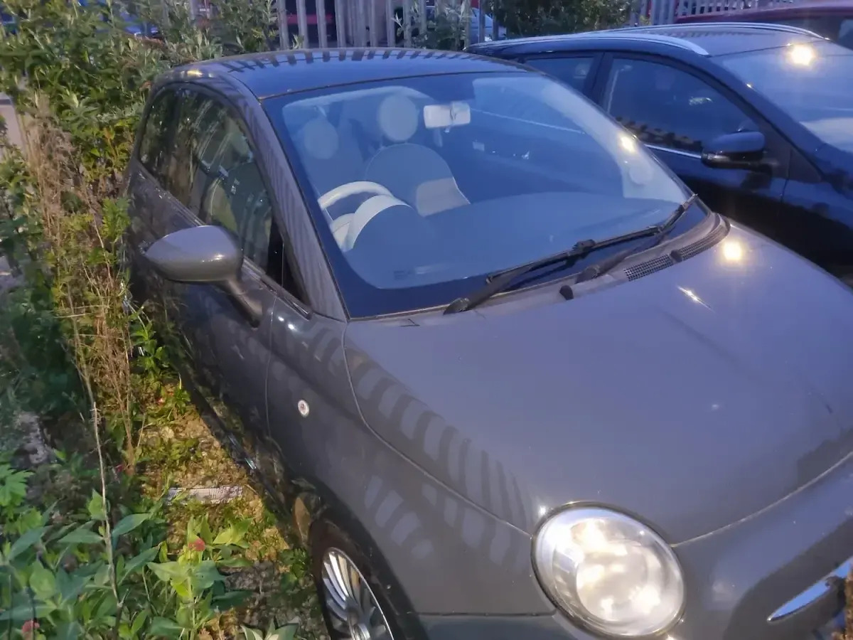 Used Fiat 500 Lounge 69 HP (50 kW) 2011 Grey Hatchback