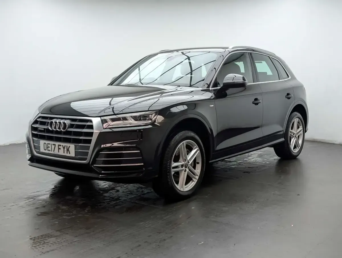 Begagnad Audi Q5 S-Line 190 HK (139 kW) 2017 Svart SUV