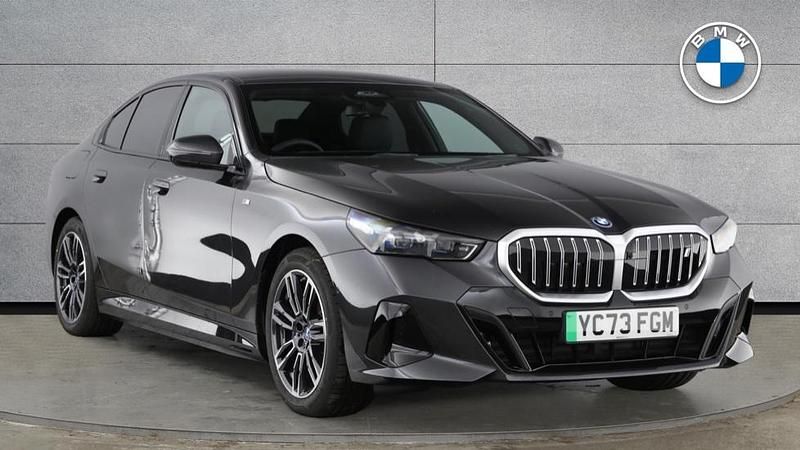 Grey Used 2023 BMW i5 M Sport Sedan | £40,950 (Good price) - Image 1/4