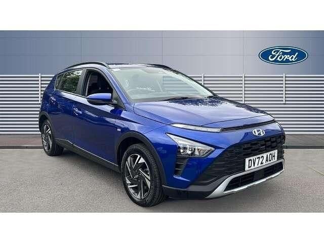 Blue Used 2022 Hyundai Bayon SE SUV | £14,218 (Fair price) - Image 1/4