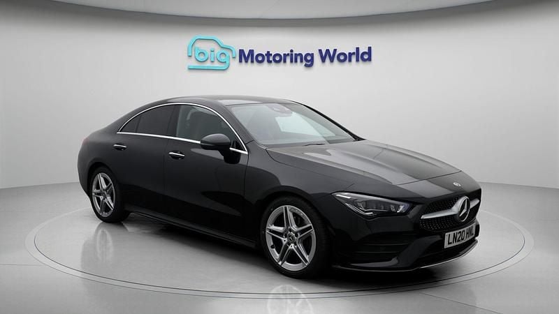 Black Used 2020 Mercedes CLA180 AMG line Sedan | £22,300 (Fair price) - Image 1/4