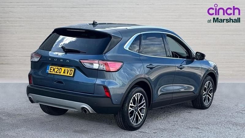 Used Ford Kuga Titanium 120 HP (88 kW) 2020 Blue SUV