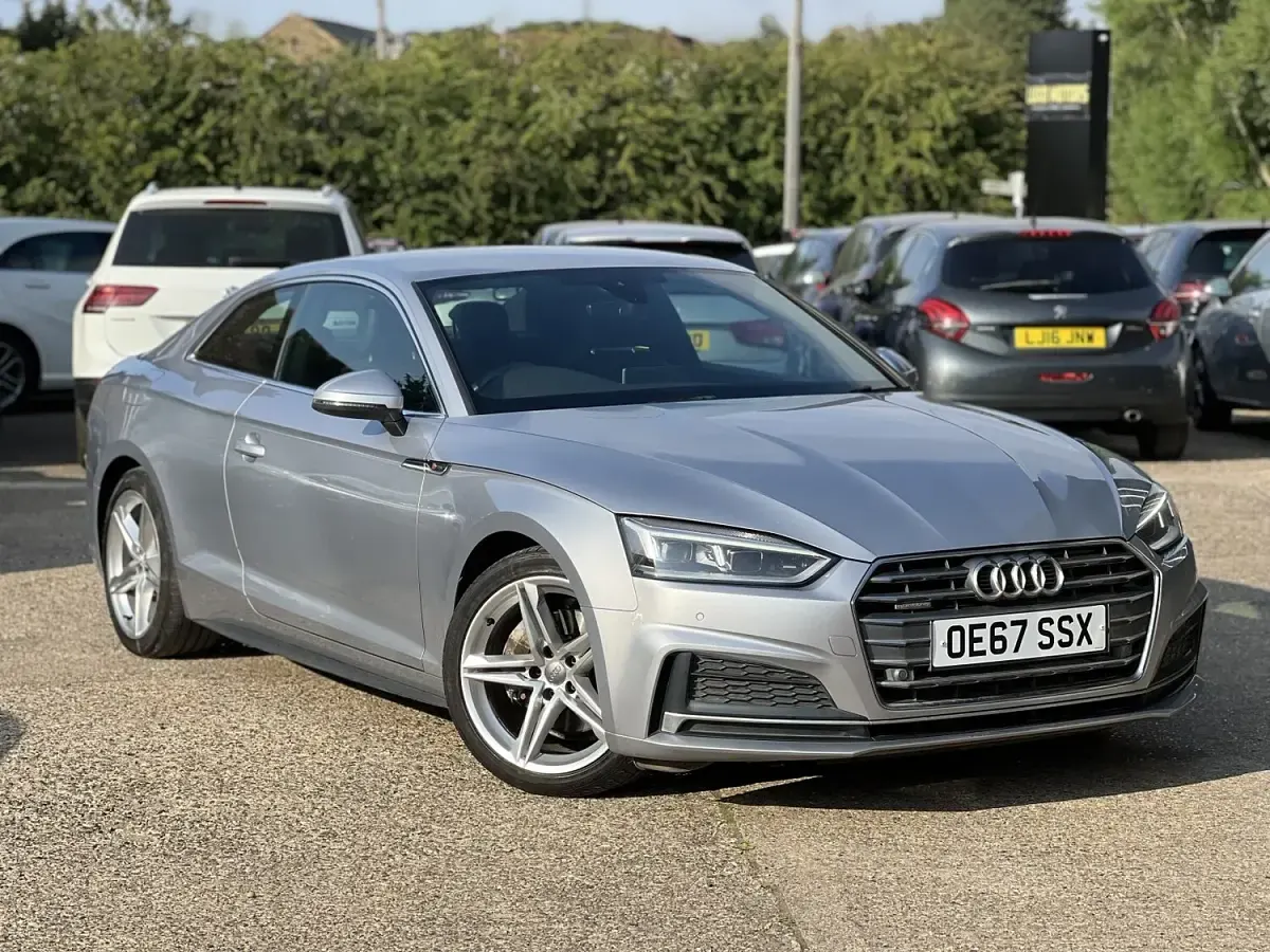 Used Audi A5 S-Line 286 HP (210 kW) 2017 Silver Coupe