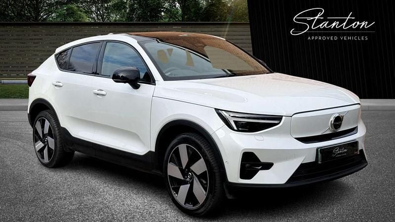 Used Volvo C40 Ultimate 300 kW (408 HP) 2022 White SUV