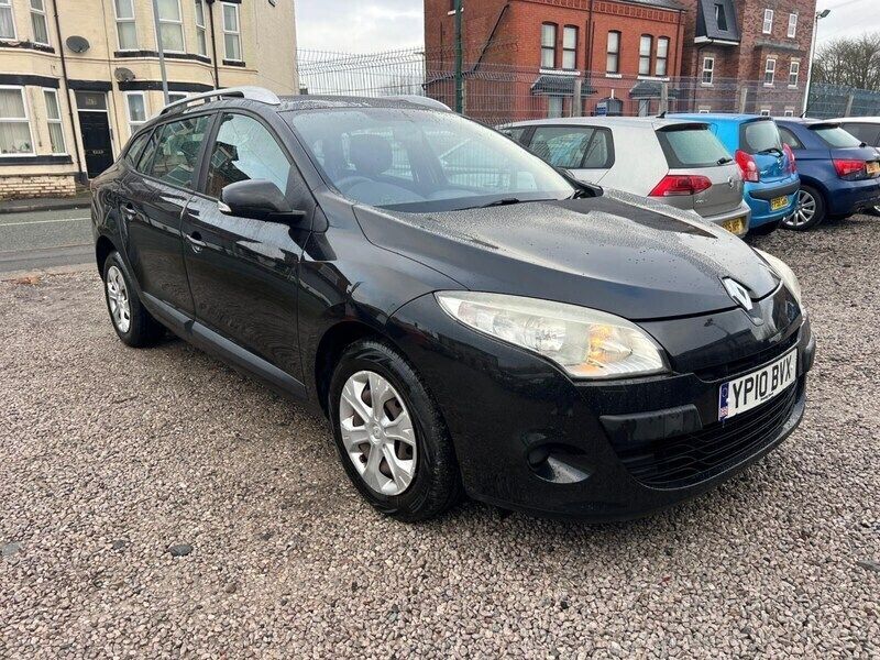 Black Used 2010 Renault Mégane GrandTour Expression Estate | £1,495 - Image 1/4