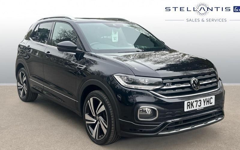 Used VW T-Cross R-line 150 HP (110 kW) 2023 Black SUV