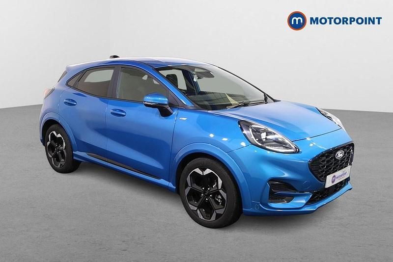 Blue Used 2025 Ford Puma ST-Line X SUV | £21,799 (Fair price) - Image 1/4
