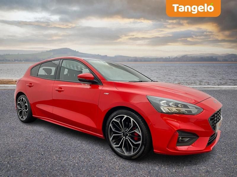 Red Used 2019 Ford Focus ST-Line X Hatchback | £15,600 (Fair price) - Image 1/4