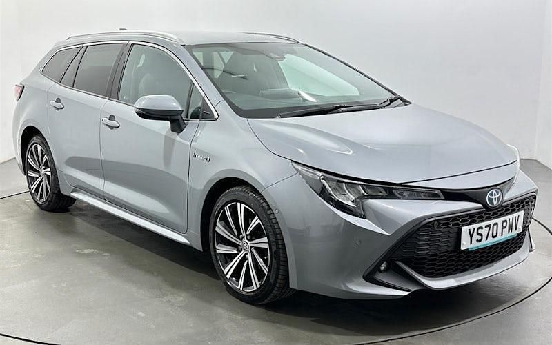 Used Toyota Corolla Design 122 HP (89 kW) 2021 Grey Estate