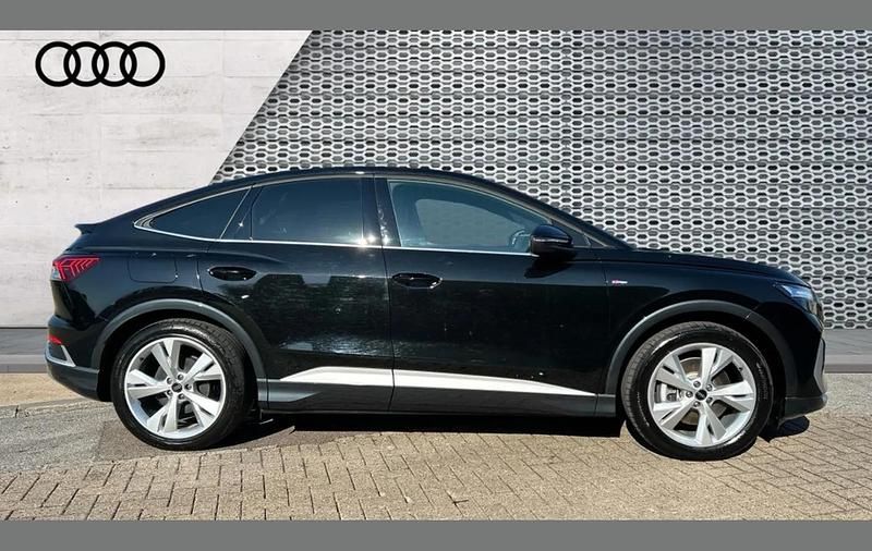 Used Audi Q4 Sportback e-tron S-Line 206 kW (281 HP) 2025 Black SUV