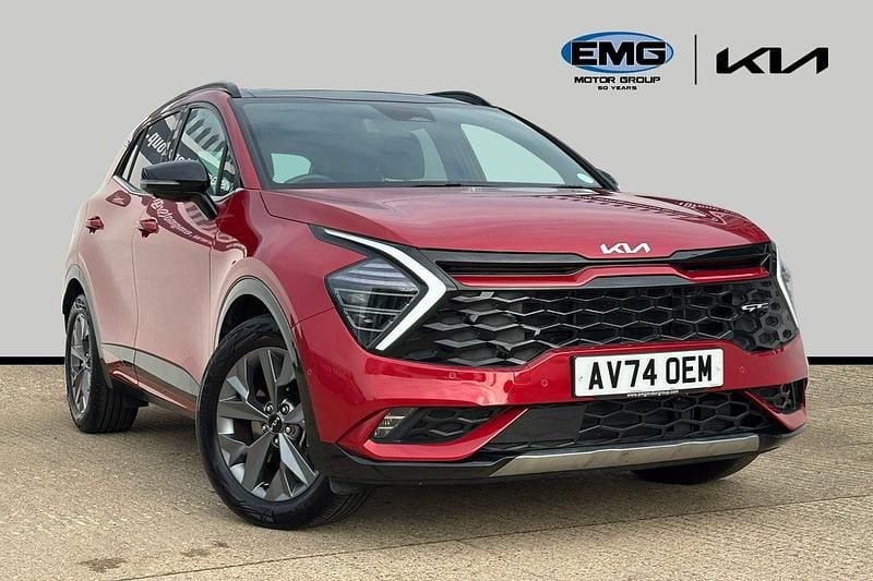 Red Used 2024 Kia Sportage GT-Line S SUV | £28,695 (Fair price) - Image 1/3