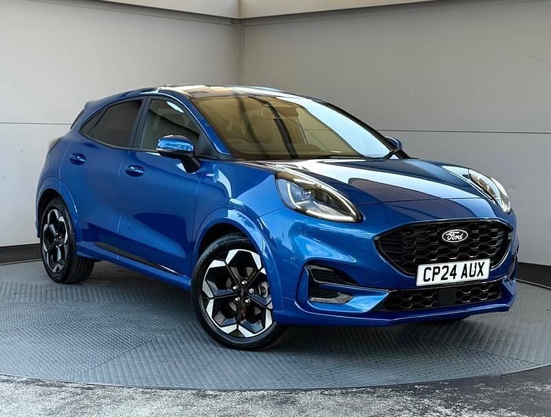 Blue Used 2024 Ford Puma ST-Line X Hatchback | £24,499 - Image 1/4
