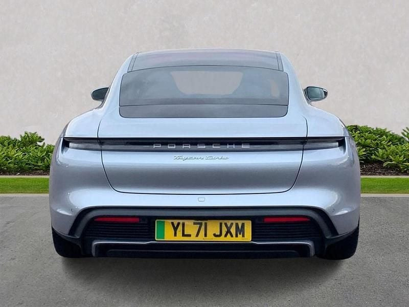 Used Porsche Taycan Performance Package 500 kW (680 HP) 2022 Silver Sedan