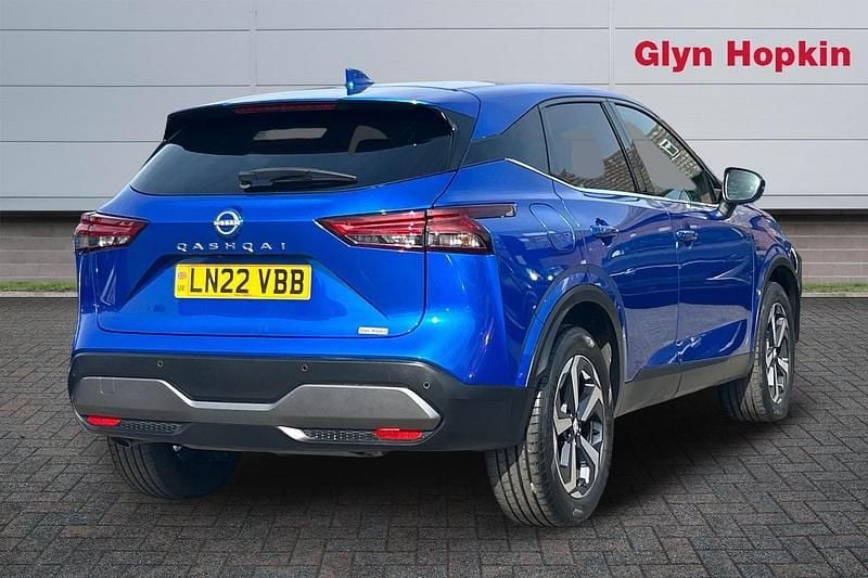 Used Nissan Qashqai N-Connecta 158 HP (116 kW) 2022 Blue SUV