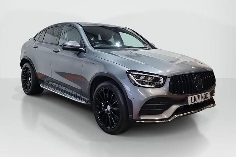 Used Mercedes GLC300 AMG Line Premium 258 HP (189 kW) 2021 Grey Coupe
