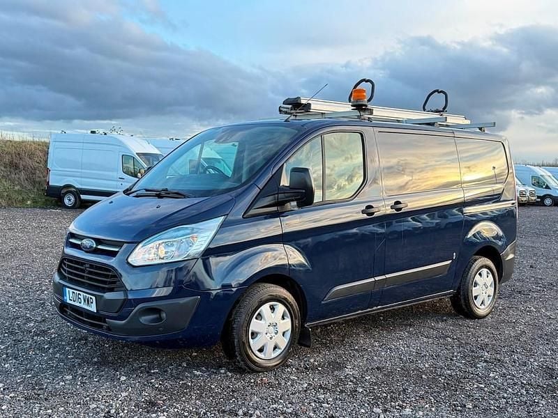 Gebraucht Ford Transit Custom Trend 125 PS (91 kW) 2016 Blau Van