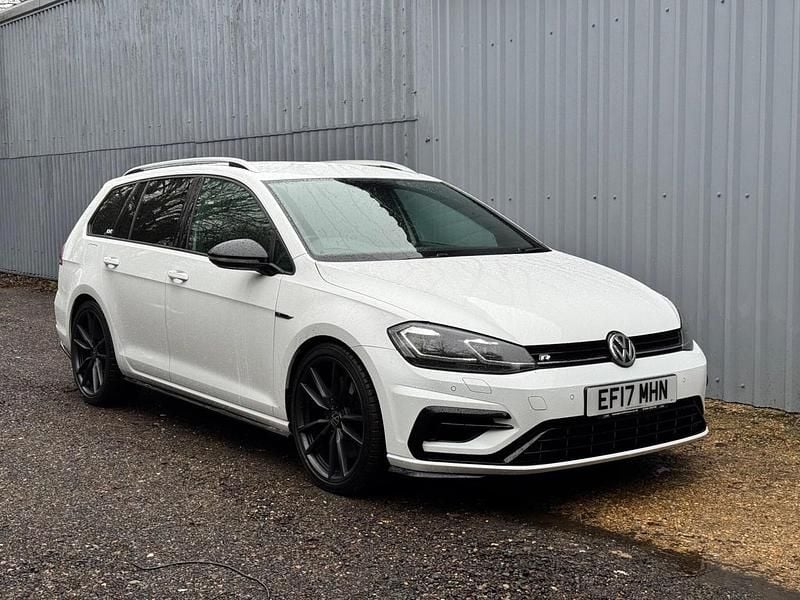 White Used 2017 VW Golf VII R Estate | £16,930 (Fair price) - Image 1/1
