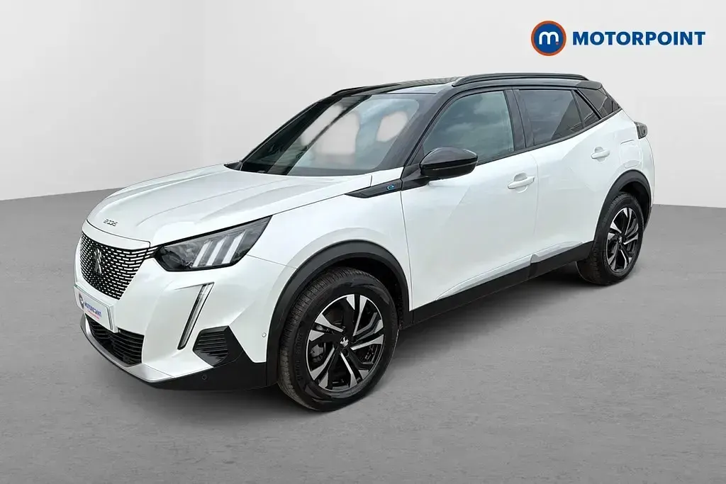 Used Peugeot e-2008 GTi 100 kW (136 HP) 2023 White SUV