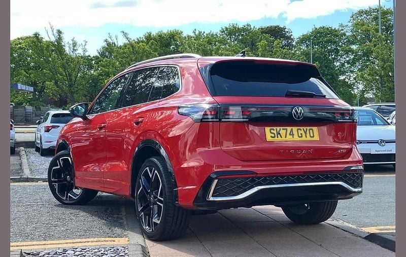 Used VW Tiguan R-line 150 HP (110 kW) 2024 Red SUV