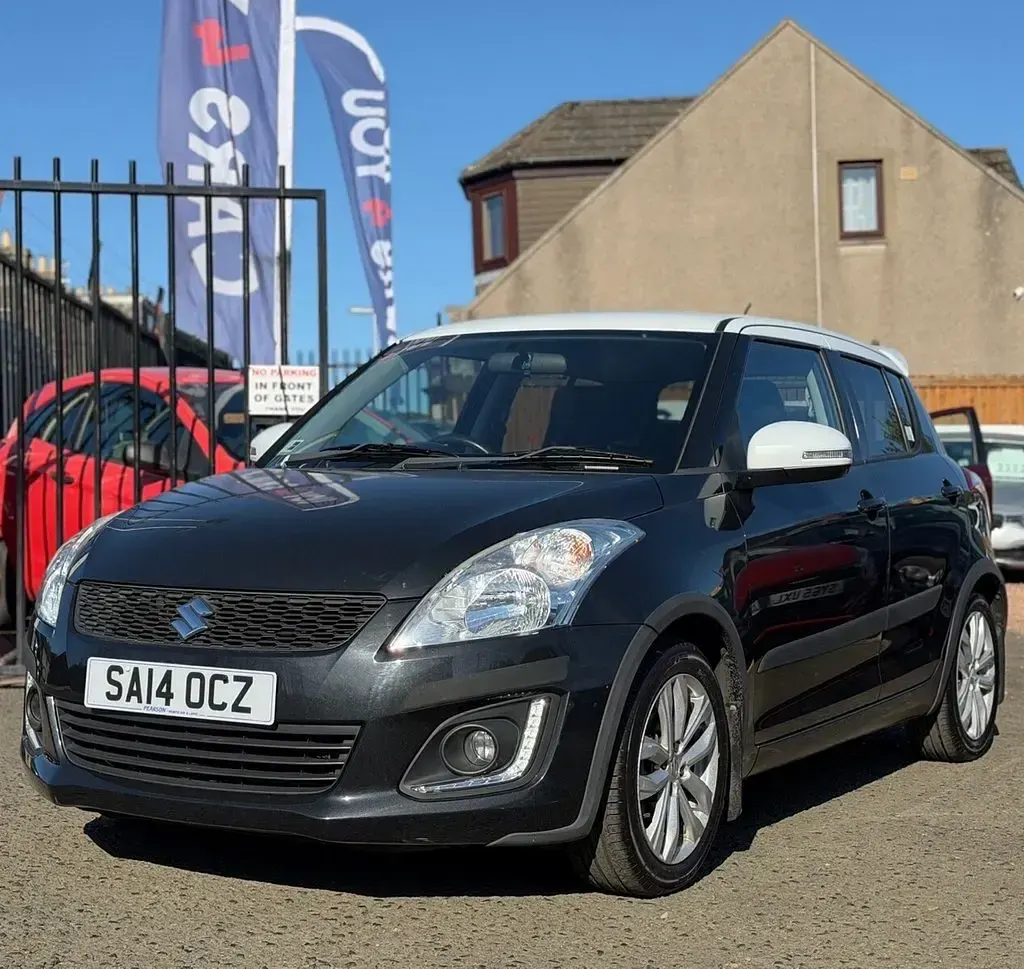 Used Suzuki Swift SZ-L 94 HP (69 kW) 2014 Black/white Hatchback