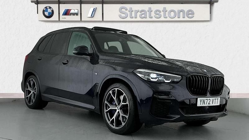 Black Used 2022 BMW X5 M Sport SUV | £50,990 (A bit pricey) - Image 1/4