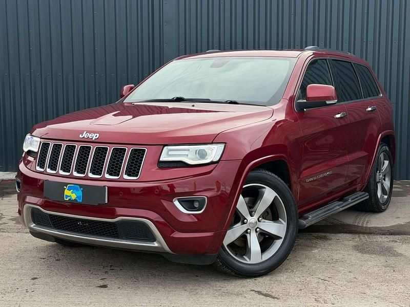 Used Jeep Grand Cherokee Overland 2014 Red SUV