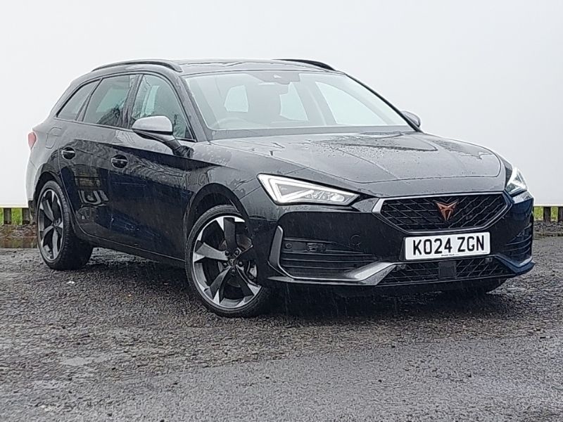 Black Used 2024 Cupra Leon Estate | £21,498 (Fair price) - Image 1/4