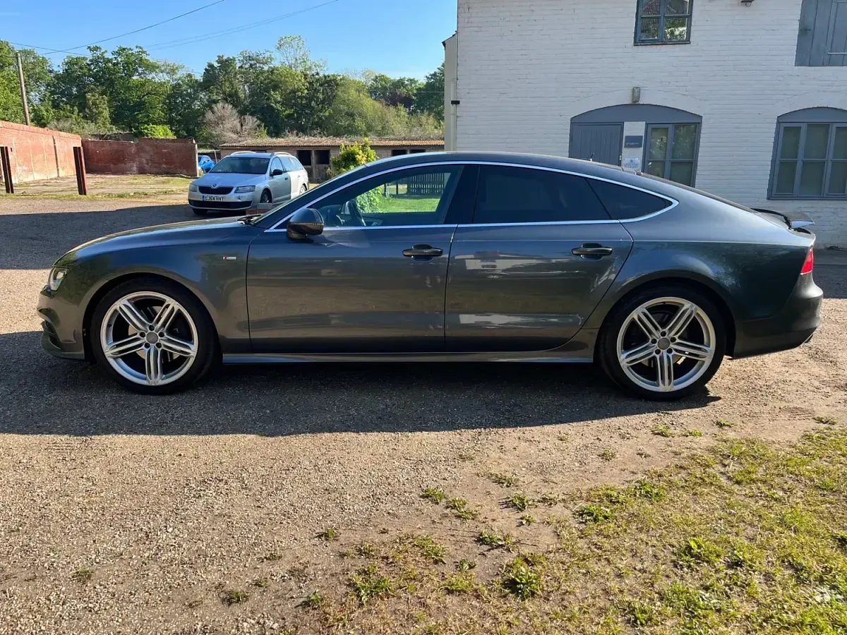 Used Audi A7 S-Line 2014 Grey Hatchback