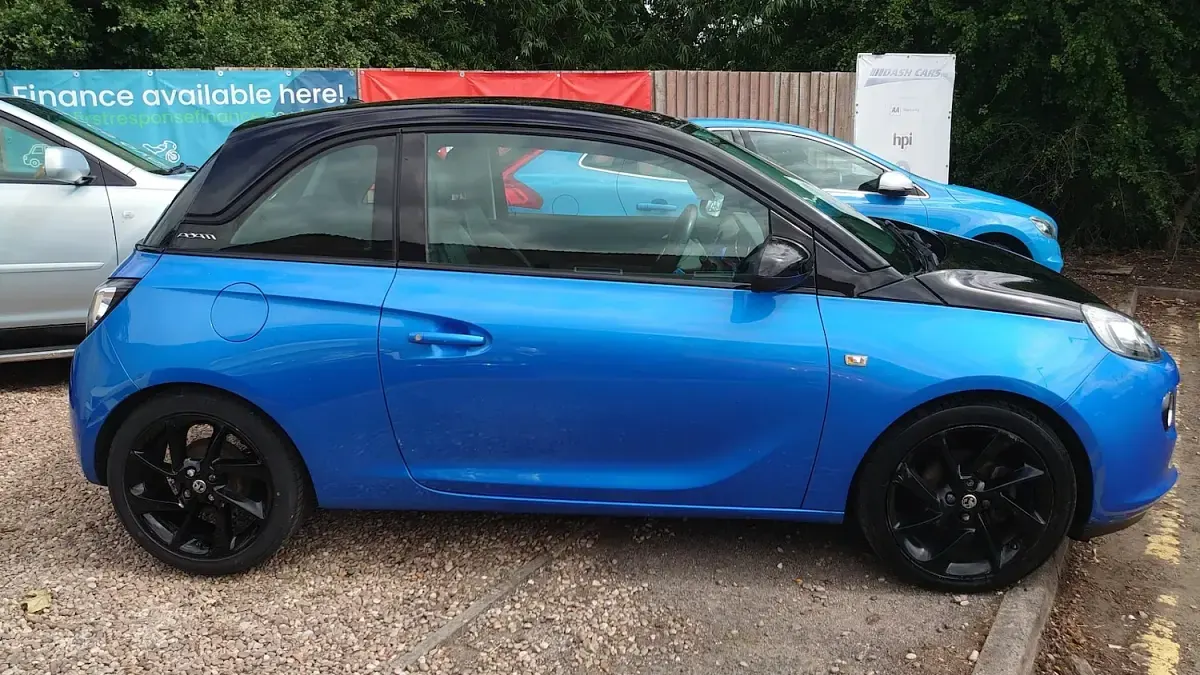 Used Vauxhall Adam 2018 Blue Hatchback