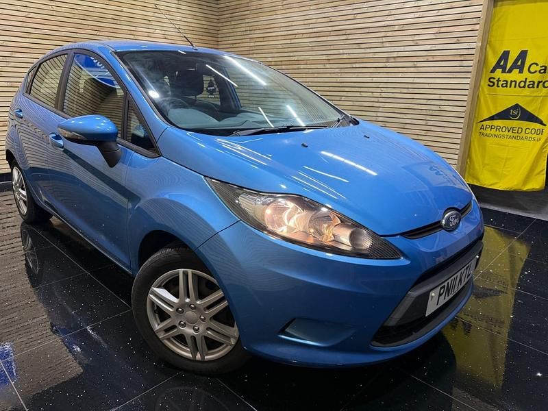 Used Ford Fiesta 82 HP (60 kW) 2011 Blue Hatchback