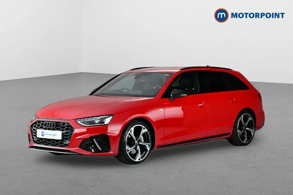 Used Audi A4 Black Edition 2023 Red Estate